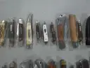 Lot of (110) Wood Knives.