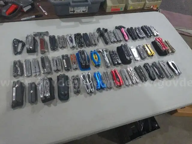 Lot of (50) Assorted Large Multi-tools.