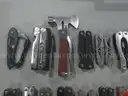 Lot of (50) Assorted Large Multi-tools.