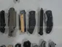 Lot of (100) Single Blade Knives.