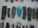 Lot of (100) Single Blade Knives.