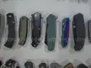 Lot of (100) Single Blade Knives.