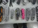 Lot of (100) Single Blade Knives.