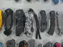 Lot of (100) Single Blade Knives.