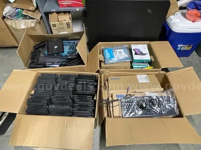 Lot of Assorted Used and New Phone Cases, Tablet Cases, and Keyboards.