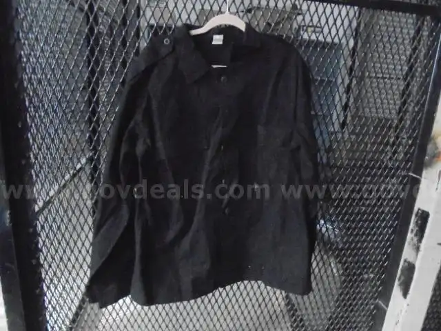 Lot of (36) Black BDU Shirts (12- Med, 12- L, and 12 - XL).