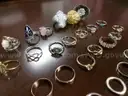 Lot of (35) Men's Rings and (53) Women's Rings.