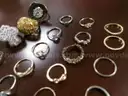Lot of (35) Men's Rings and (53) Women's Rings.