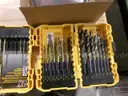 Lot of Various Drills, Drill Bits, and Tools.