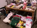 Lot of Various Toys, Clothes, Wheelchair, Sporting, and Personal Items.