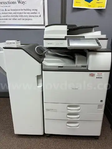 Lot of (1) Ricoh MP2555 Copier.