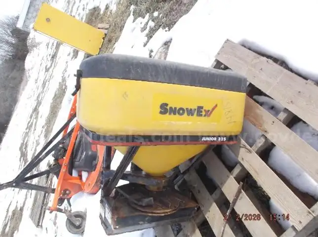 Lot of (2) Snow Ex SP 325 Spreaders.