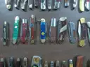 Lot of (102) Wood Knives.