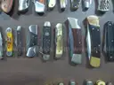 Lot of (102) Wood Knives.