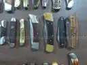 Lot of (102) Wood Knives.