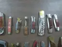 Lot of Approx. (100) Wood Knives.