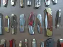 Lot of Approx. (100) Wood Knives.