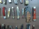 Lot of Approx. (100) Wood Knives.