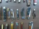 Lot of Approx. (100) Wood Knives.