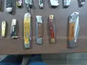 Lot of Approx. (100) Wood Knives.