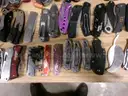 Lot of Approx. 200 Various Single Blade Knives.
