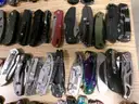 Lot of Approx. 200 Various Single Blade Knives.