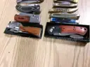 Lot of Approx. 140 Various Wood Handled Knives.