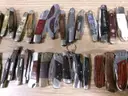 Lot of Approx. 140 Various Wood Handled Knives.
