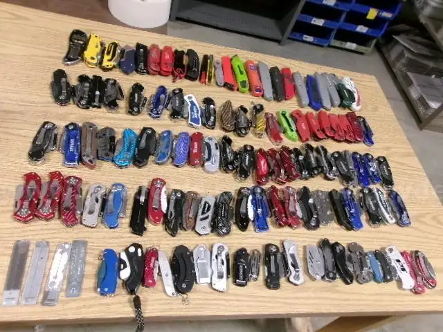 Lot of Approx. 120 Various Box Knives.