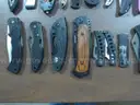 Lot of Approx. 150 Various Single Blade Knives.