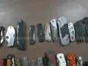 Lot of Approx. 150 Various Single Blade Knives.