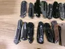 Lot of Approx. 125 Various Single Blade Knives.