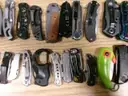 Lot of Approx. 125 Various Single Blade Knives.