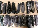 Lot of Approx. 120 Various Single Blade Knives.