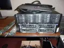 Lot of 12 USB Monitors, 2 HP Laptops, 2 Servers, 4 Nodes and 1 VRTX Rack.