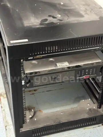 Lot of (1) Rackmount Smart UPS, (1) ATEN Slideaway and (1) SOHO Blackbox.