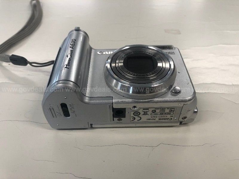 Canon D-Camera Powershot A360 | AllSurplus Canon D-Camera Powershot A360 | AllSurplus