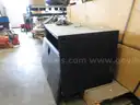 Tractor windshield washer control handles, Dump truck radiator &#x26; Toll chest. Radio system (5 Items).