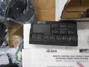 Tractor windshield washer control handles, Dump truck radiator &#x26; Toll chest. Radio system (5 Items).