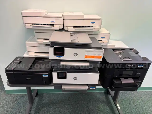 Lot of Desktop Printers: 14 Items