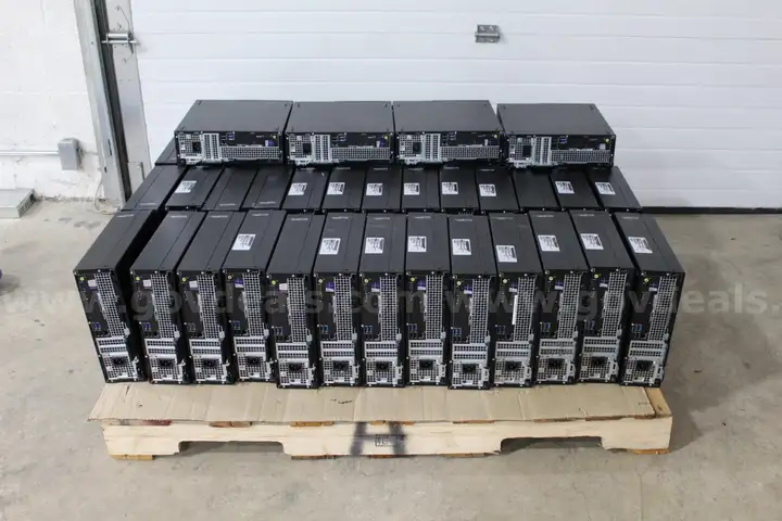 (43 ASSETS) USED SURPULS DESKTOPS
