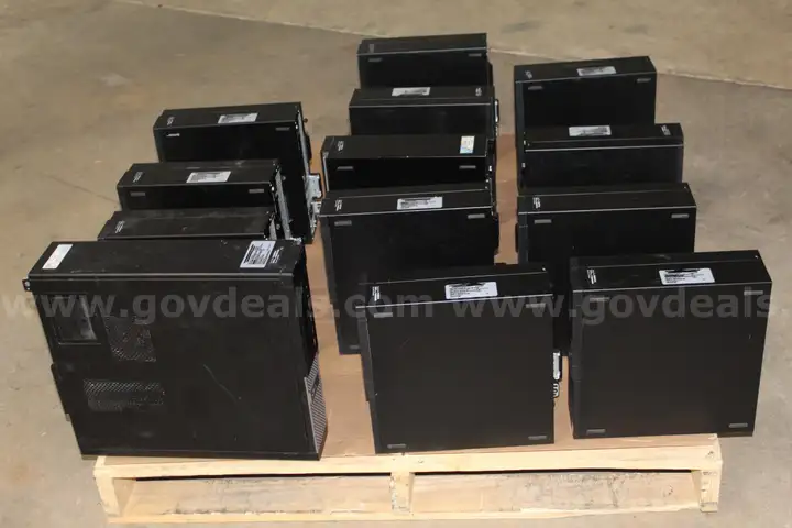 (35 ASSETS) USED SURPLUS DESKTOPS, MONITORS AND LAPTOPS