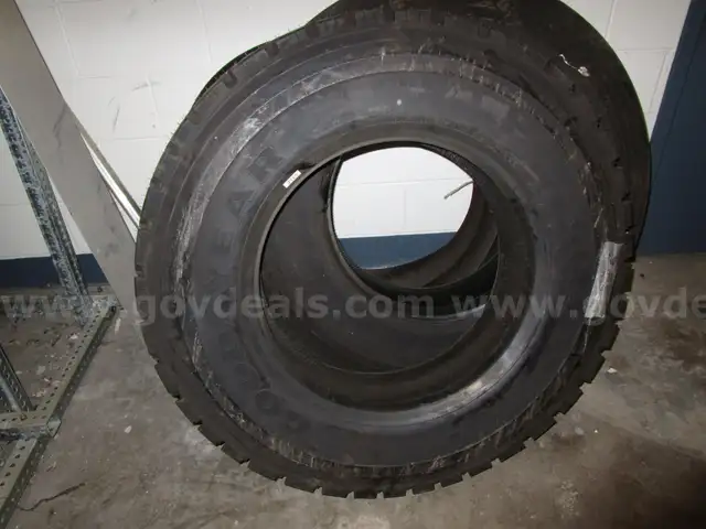 Various items, Truck rims, muffler &#x26; converter, used Tires, etc. (17 Items) as per the attached List of Items.