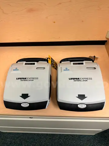 Lot of LIFEPAK Express AEDs: 2 Items
