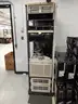 (6) servers and (5) power supplies, server rack