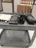 (6) servers and (5) power supplies, server rack