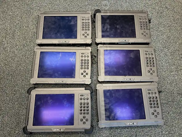 One Lot of 6 Laptops