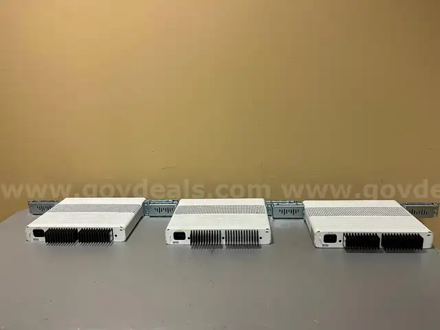 (1) One lot of (8) eight CISCO Computer Switches