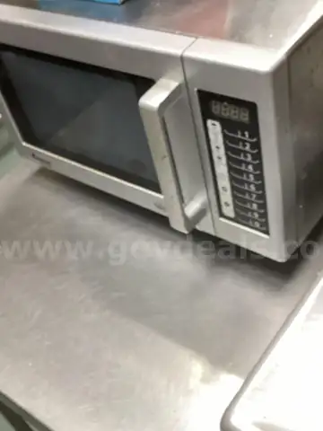 Amana RMS10TSA 1000w Commercial Microwave w/ Touch Pad - 120v
