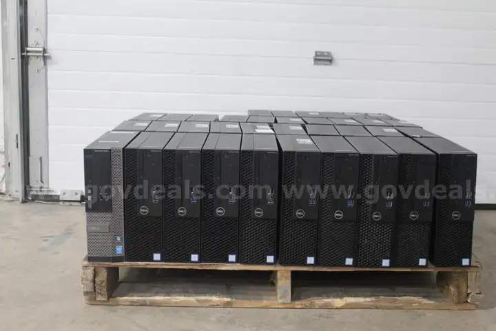 (40 ASSETS) USED SURPLUS DESKTOPS, LAPTOPS, PRINTER